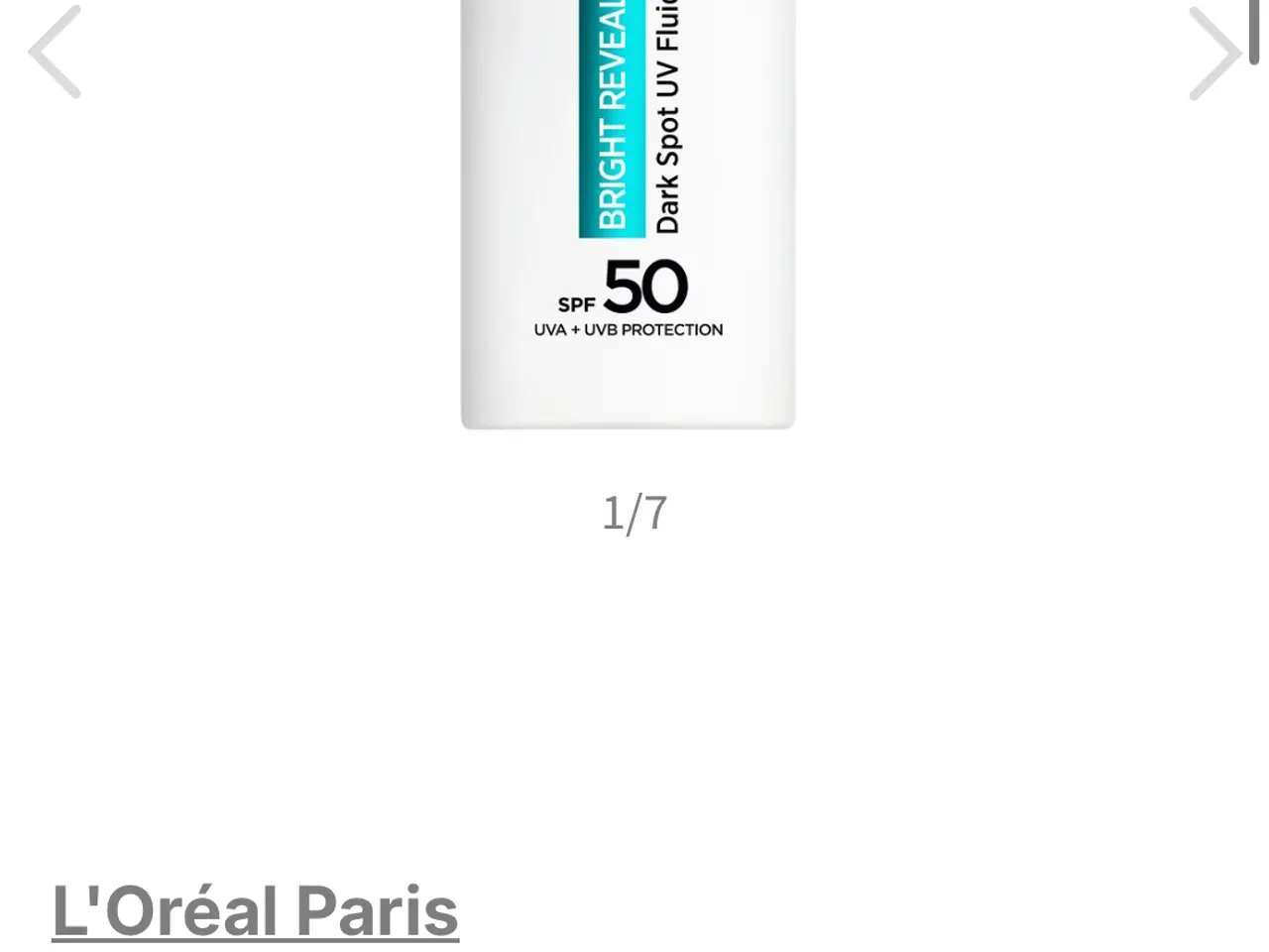 Billede 4 - L'Oréal Paris UV Fluid SPF 50