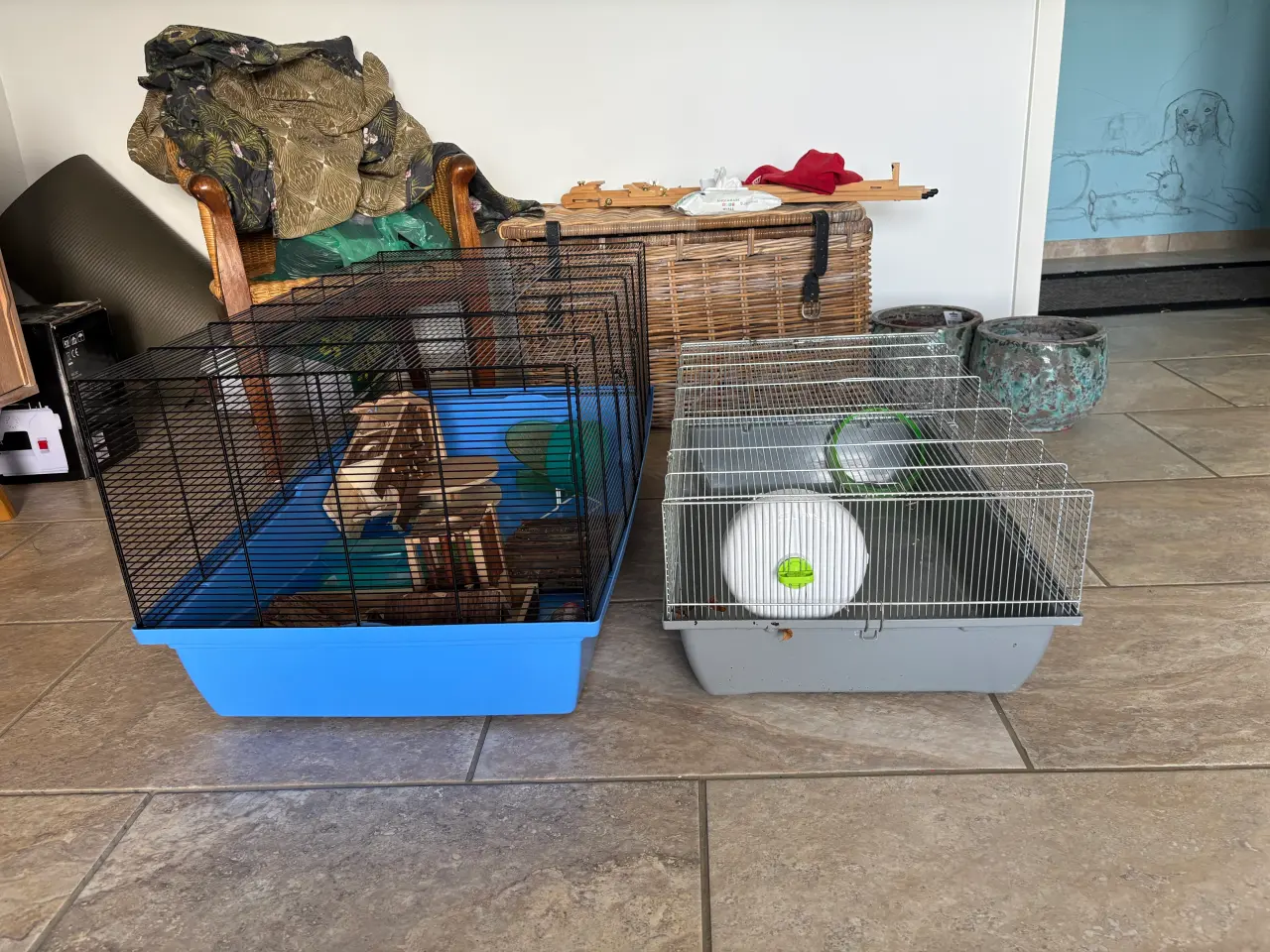 Billede 1 - Hamster bur med tilbehør