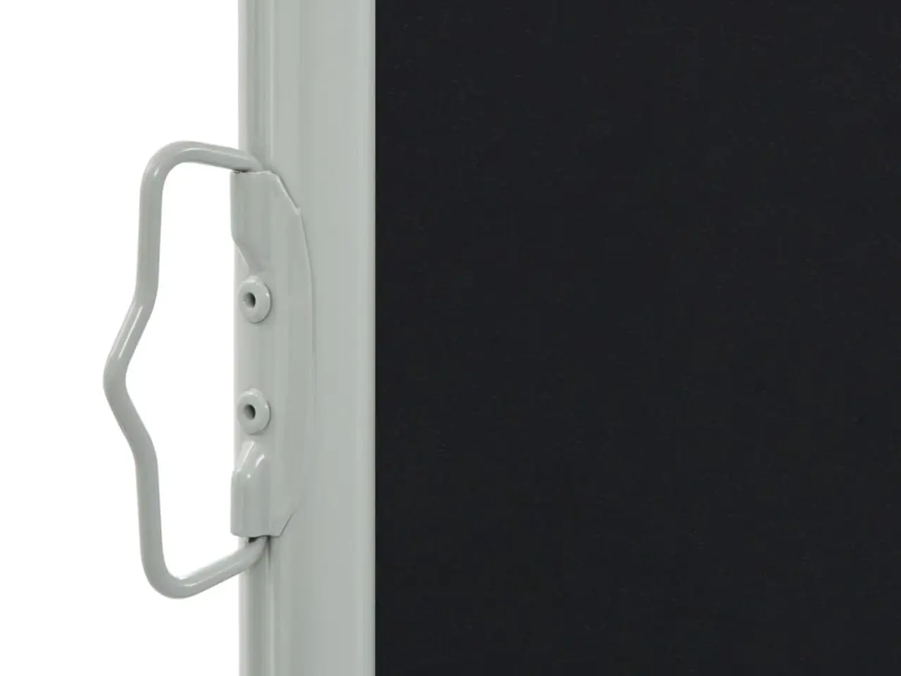 Billede 4 - Sammenrullelig sidemarkise til terrassen 100 x 300 cm sort