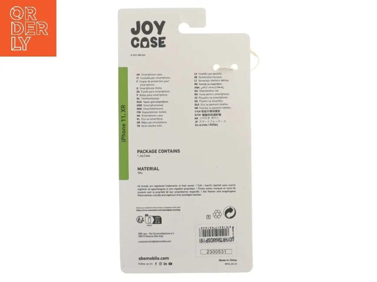 Billede 2 - iPhone 11 XR Joy Case fra Joy (str. 15x8 cm)