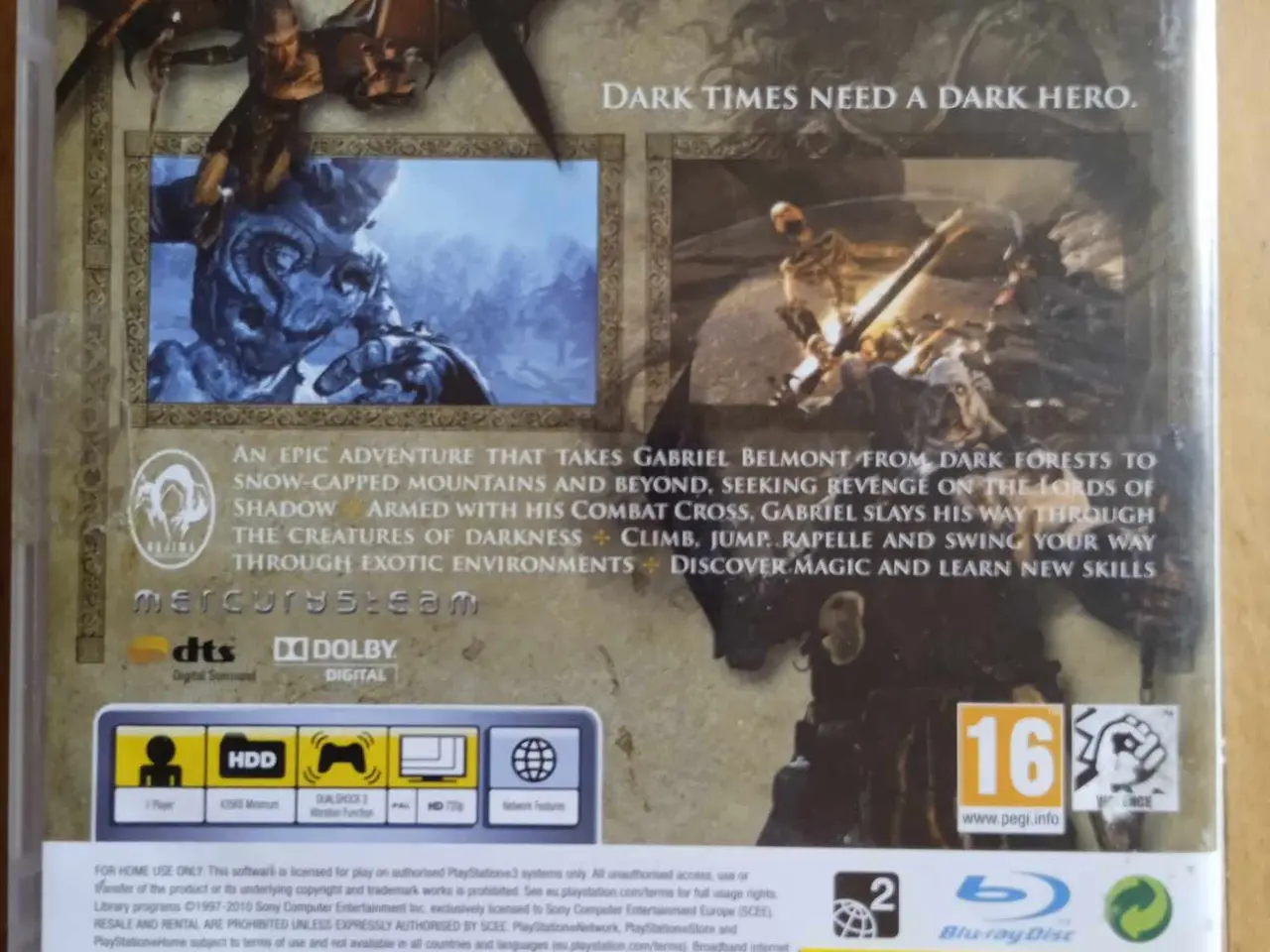 Billede 2 - Castlevania: Lords of shadow PS3