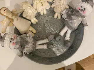 Diverse juleting. Snemænd/engle