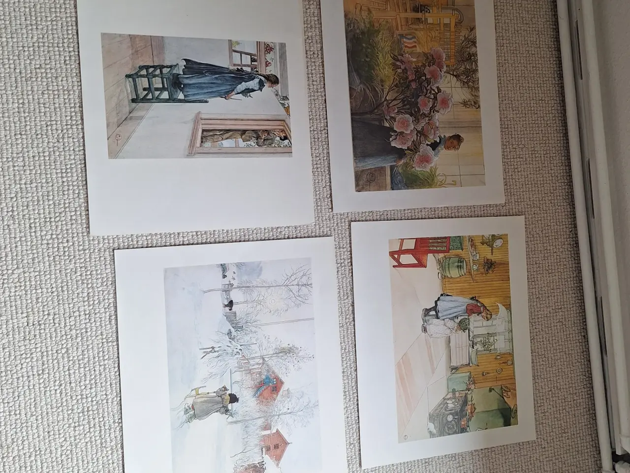 Billede 1 - 4 stk plakater af Carl Larrsson