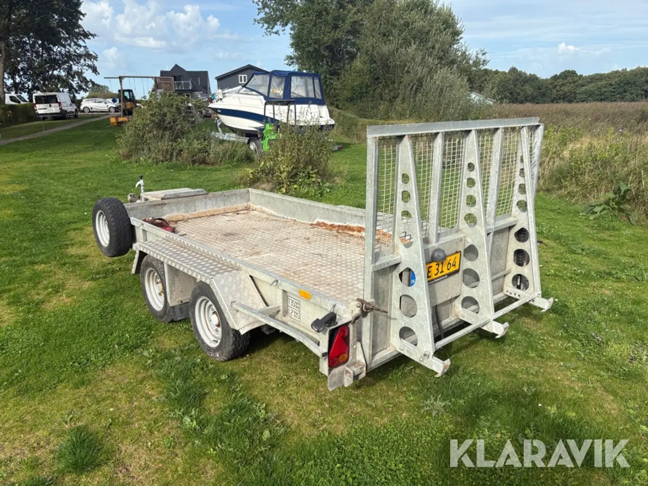 Billede 2 - Maskintrailer Ifor Williams 126-R 3500 kg.