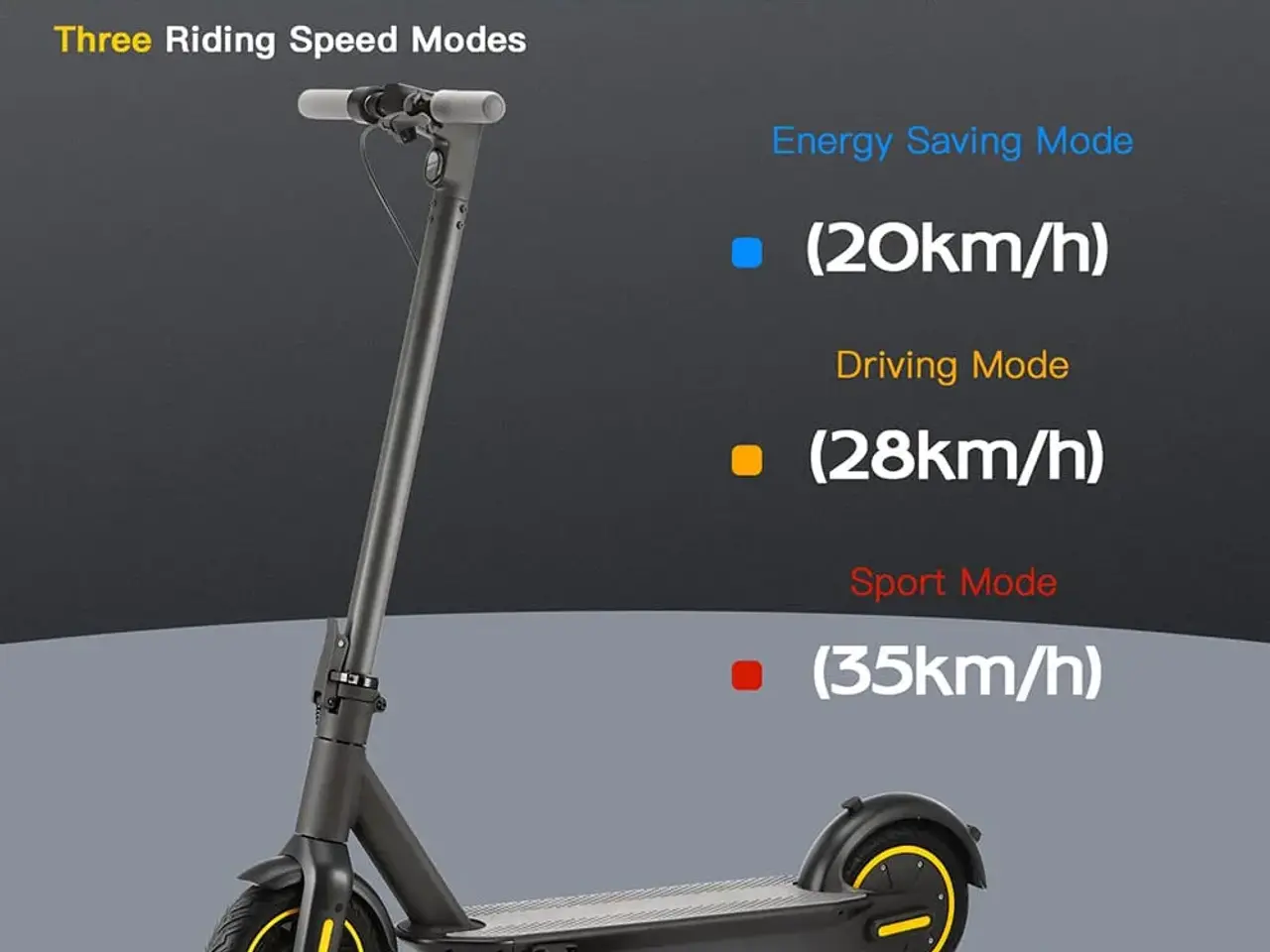 Billede 1 - Ninebot G30 MAX-kopi, normal 7.499kr, spar 3.500