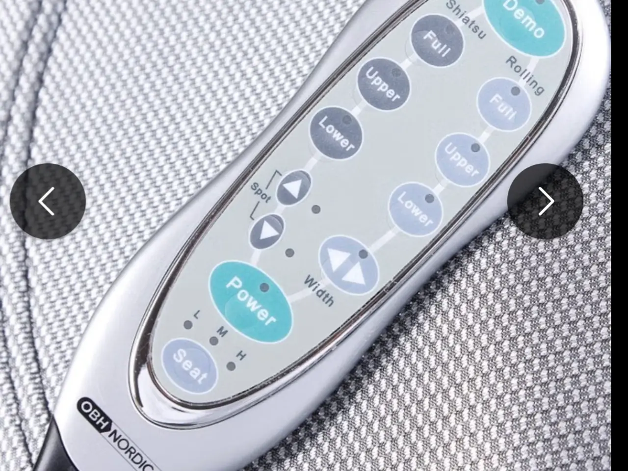 Billede 2 - OBH Nordica shiatsu massagepude, type 6088