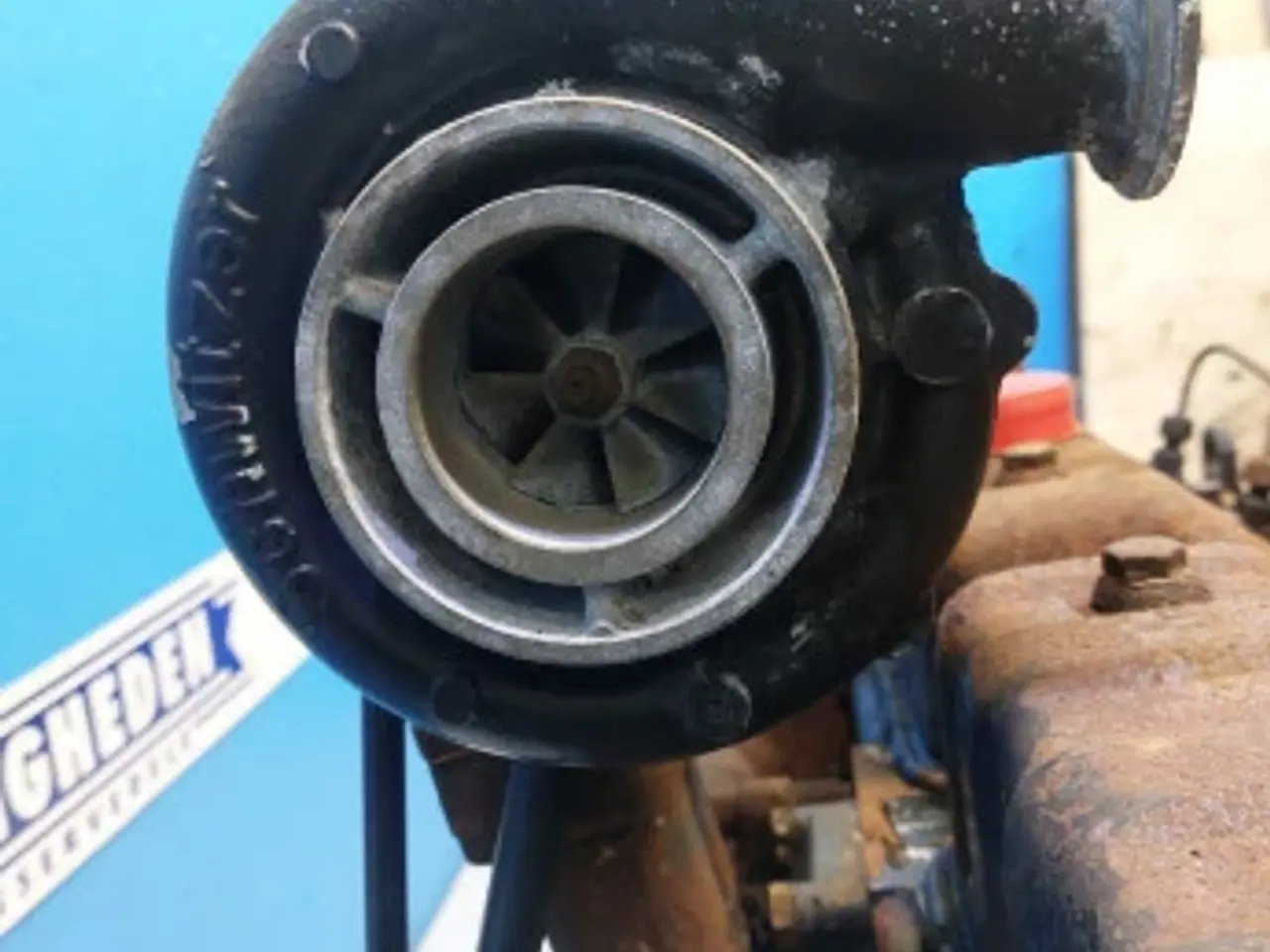 Billede 13 - Massey Ferguson 7256 Motor 