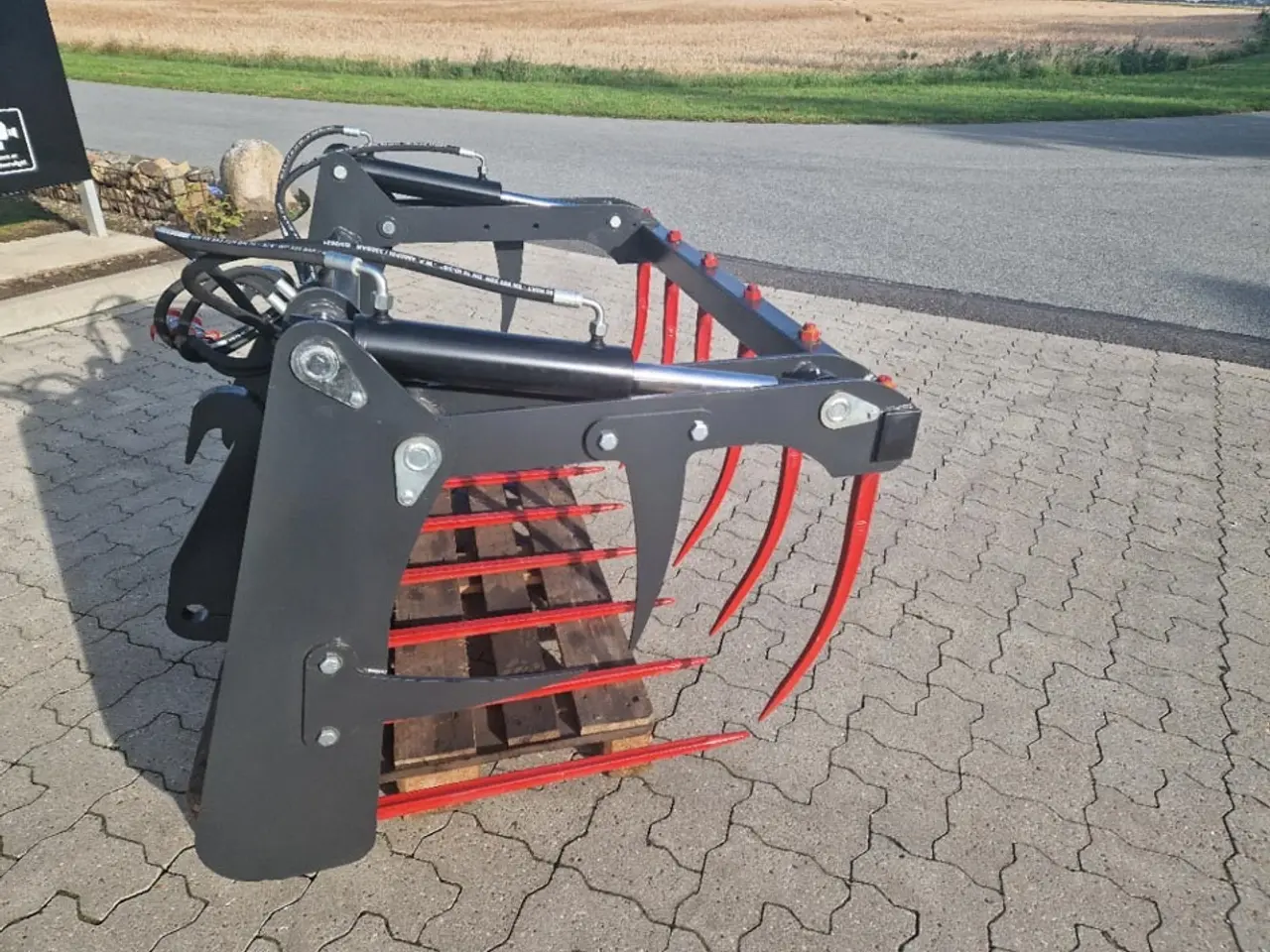 Billede 6 - Metal-Technik Siloklo m. løse tænder 90-160 cm.