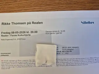Koncert med Rikke Thomsen