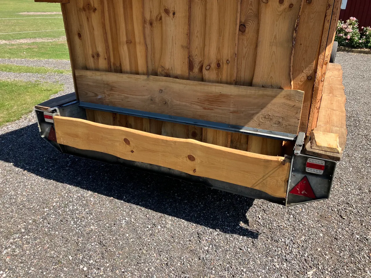 Billede 8 - Flytbar shelter på hjul.