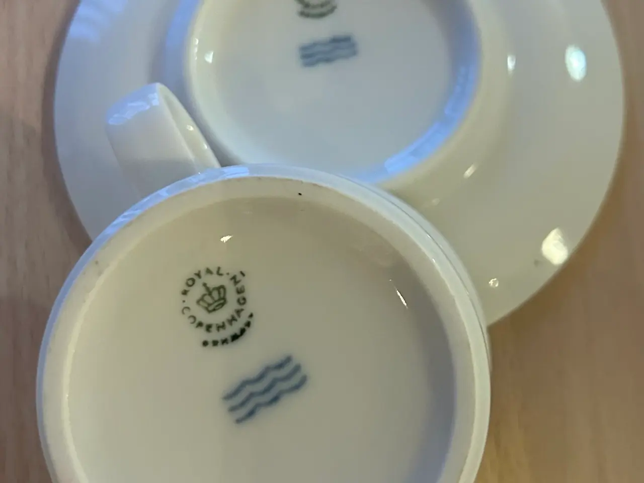 Billede 2 - Royal Copenhagen, Hvid domino