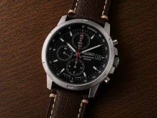 SEIKO Chronograph 100M – Ref. 7T92-0BF0 – Klassisk