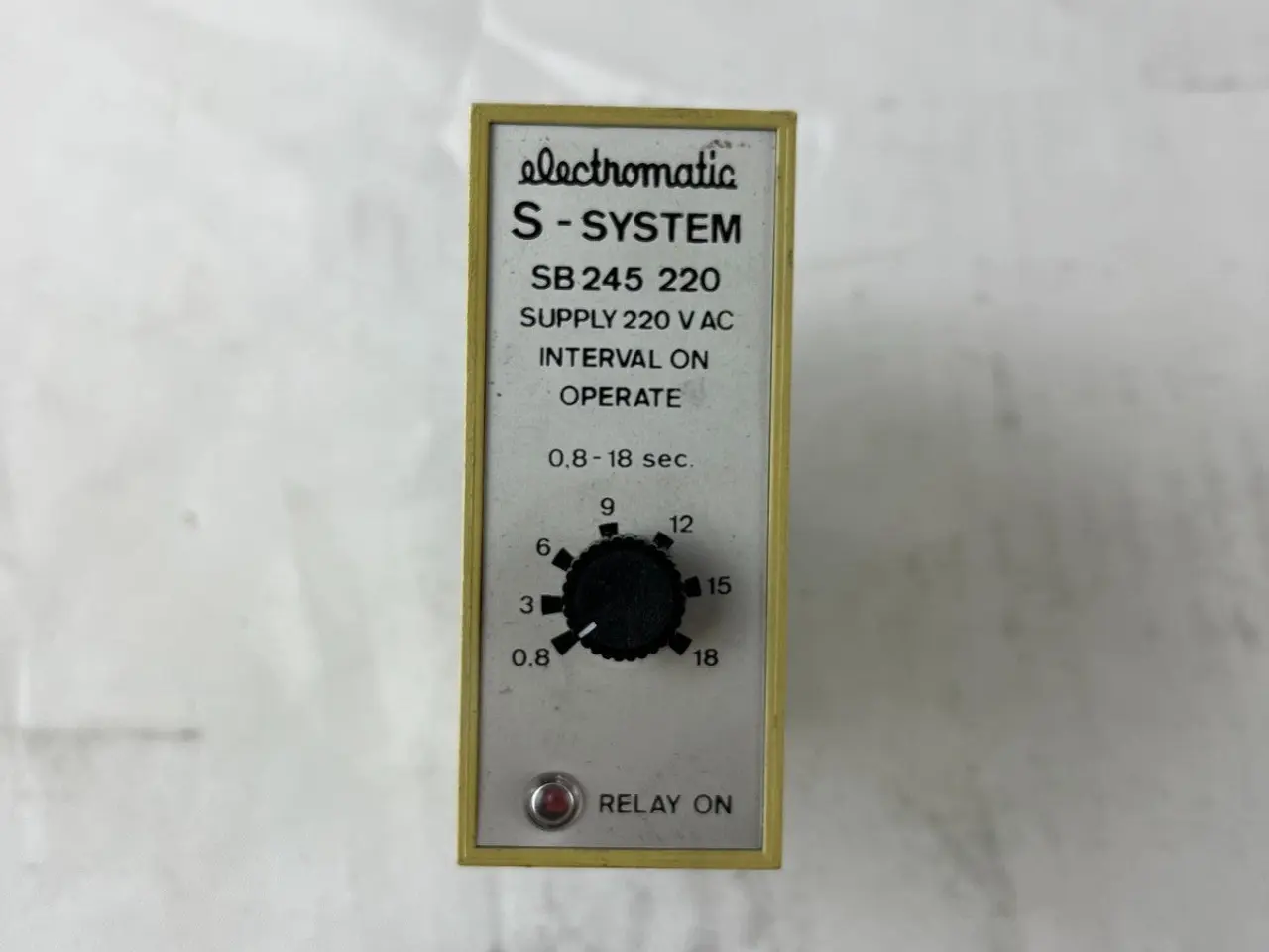 Billede 2 - Electromatic SB245 220 Interval Timer 220VAC LED
