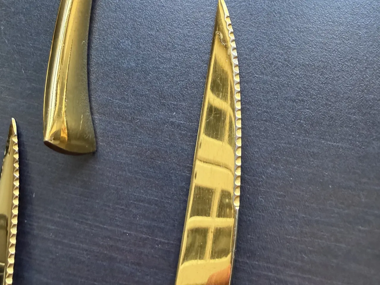 Billede 3 - “Guld” steak knive