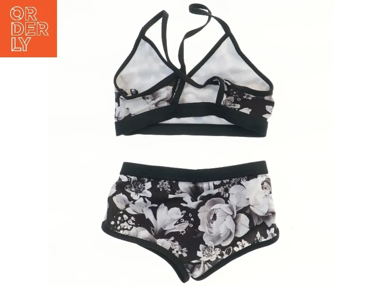 Billede 2 - Molo bikini med sort og hvidt blomsterprint fra Molo (str. 92)
