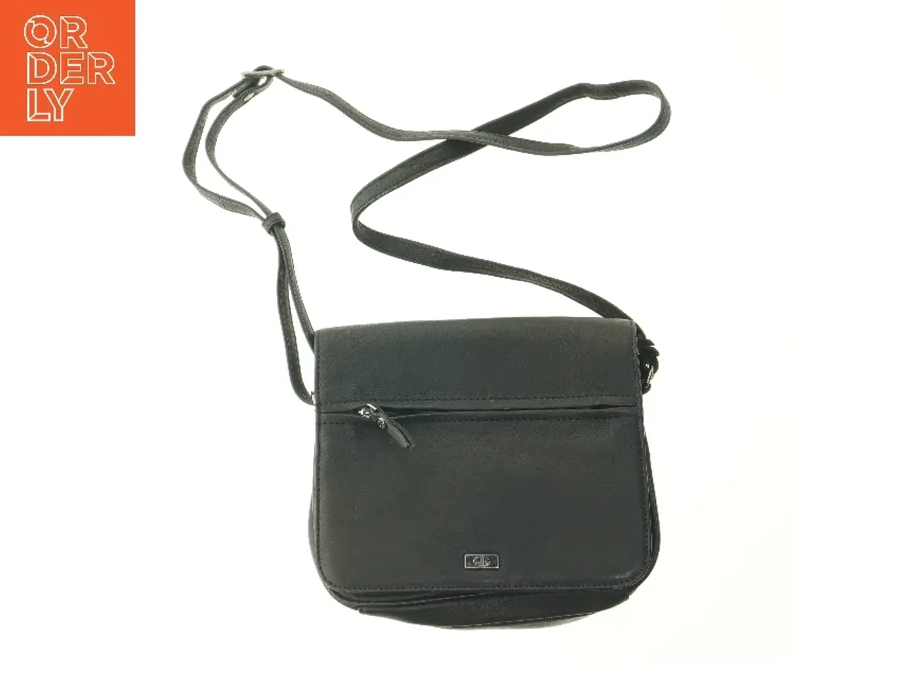 Billede 1 - Sort skuldertaske (str. 26x24 cm)