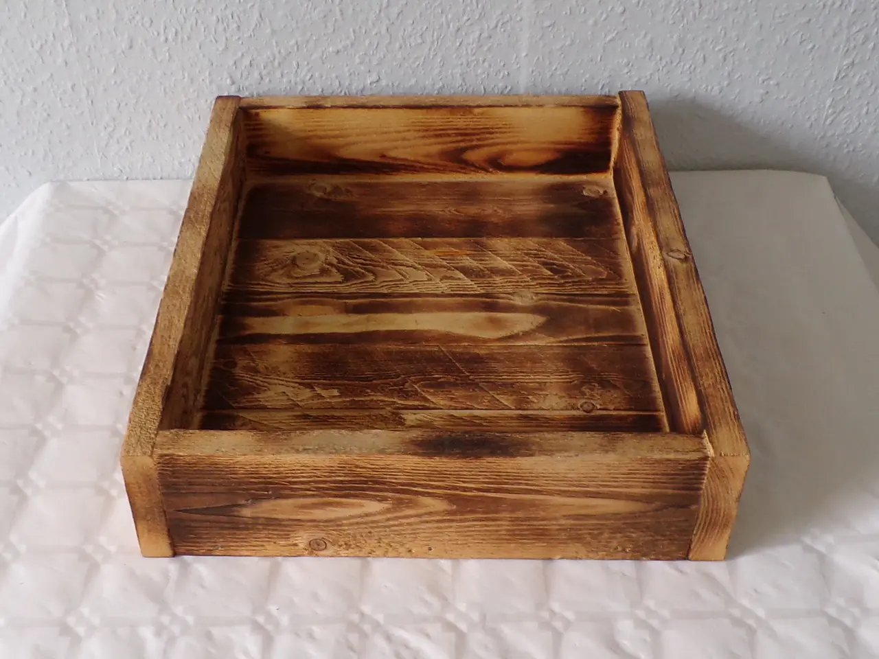 Billede 3 - Overflade brændt bakke 29,9 x 36 cm