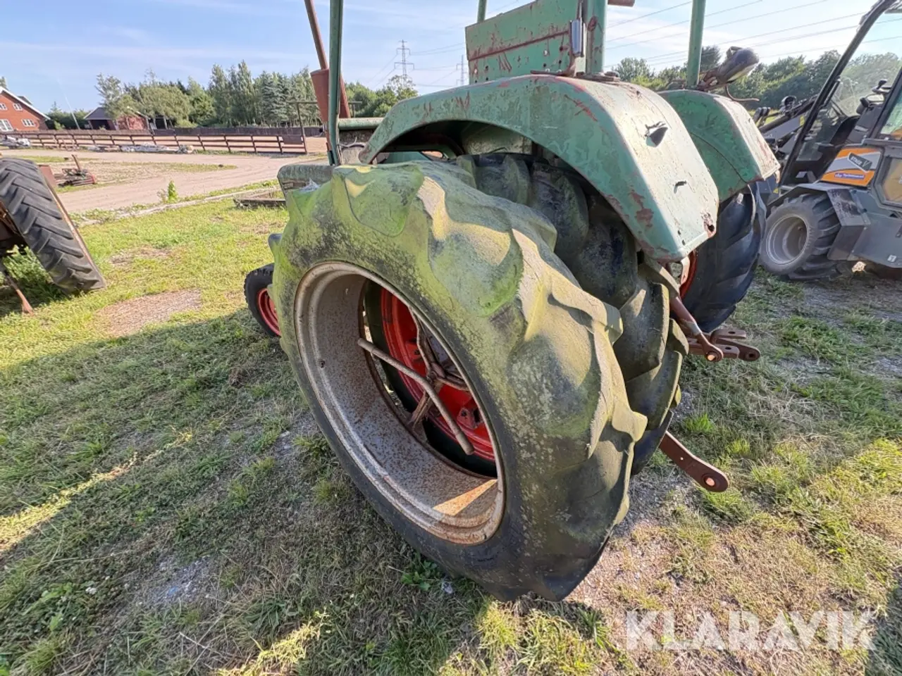 Billede 10 - Veterantraktor Deutz D500G Tvillinghjul og frontlæsser