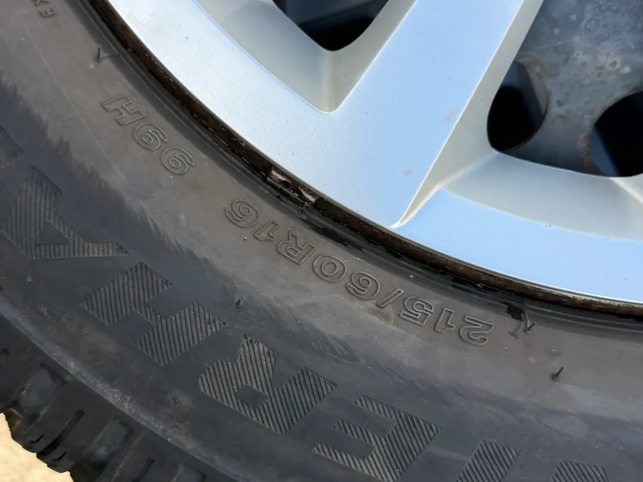 Billede 3 - VW vinter dæk med fælge . 5x112 krydsmål
