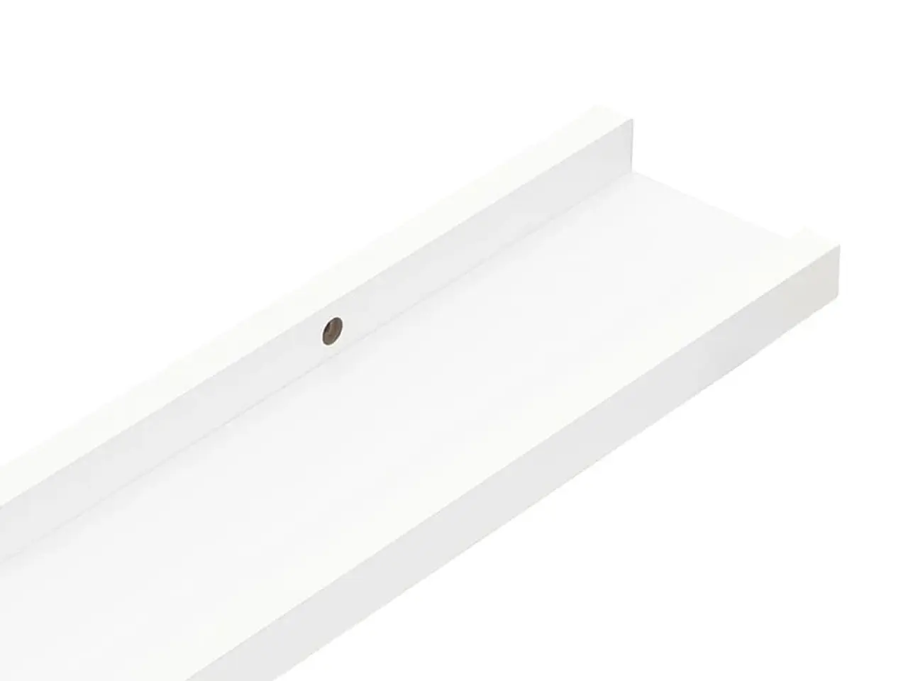 Billede 8 - Gallerihylder 2 stk. - 40 × 9 × 3 cm, MDF, hvid
