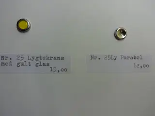 Tekno lygtekranse & paraboler til Blikbiler