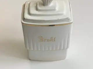 Svensk fajance, køkkenkrukke: frukt, NB