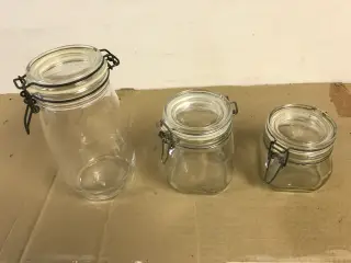 Fido opbevaringsglas med patentlukke