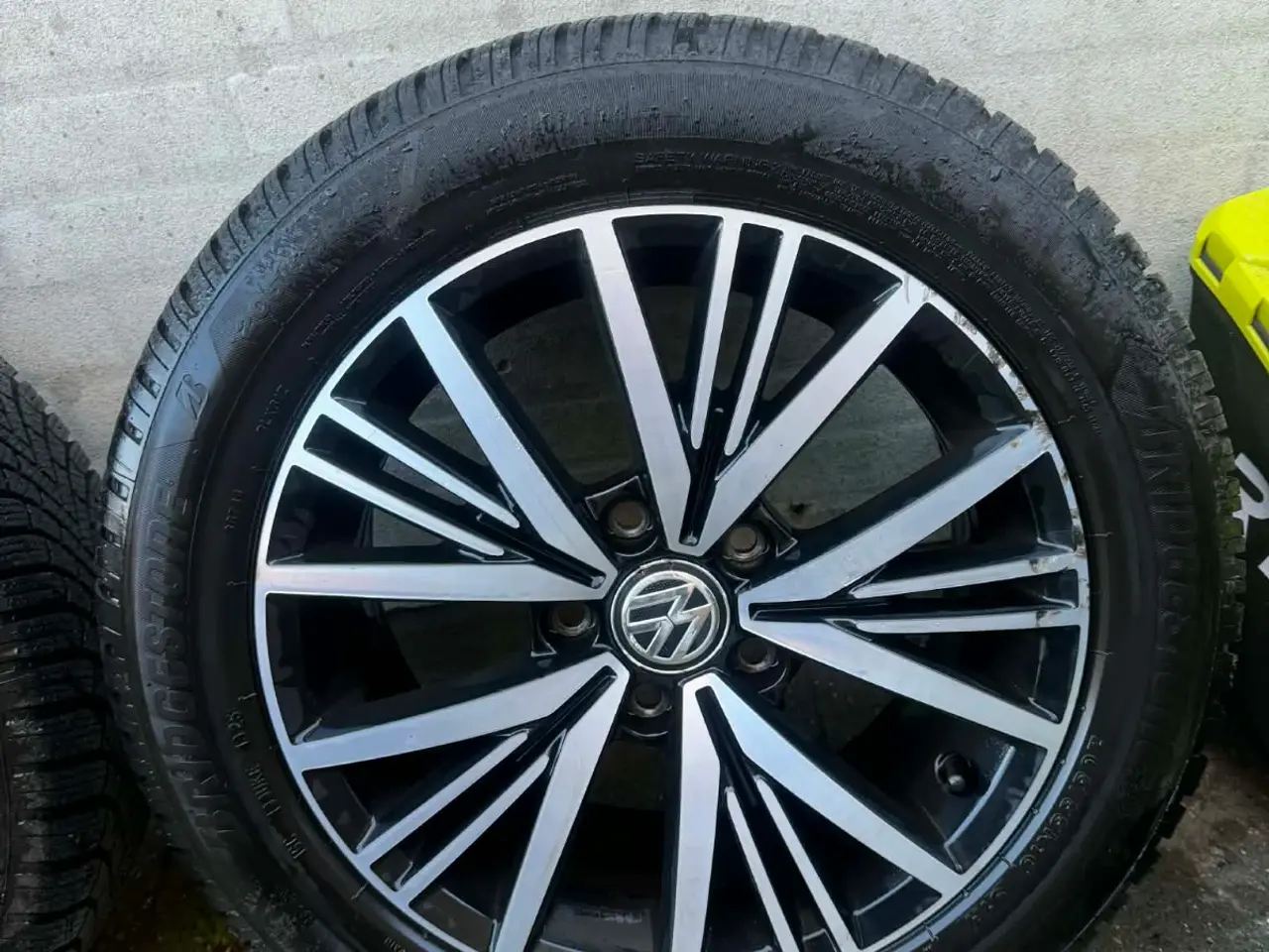 Billede 6 - Vw vinterdæk med Alufælge