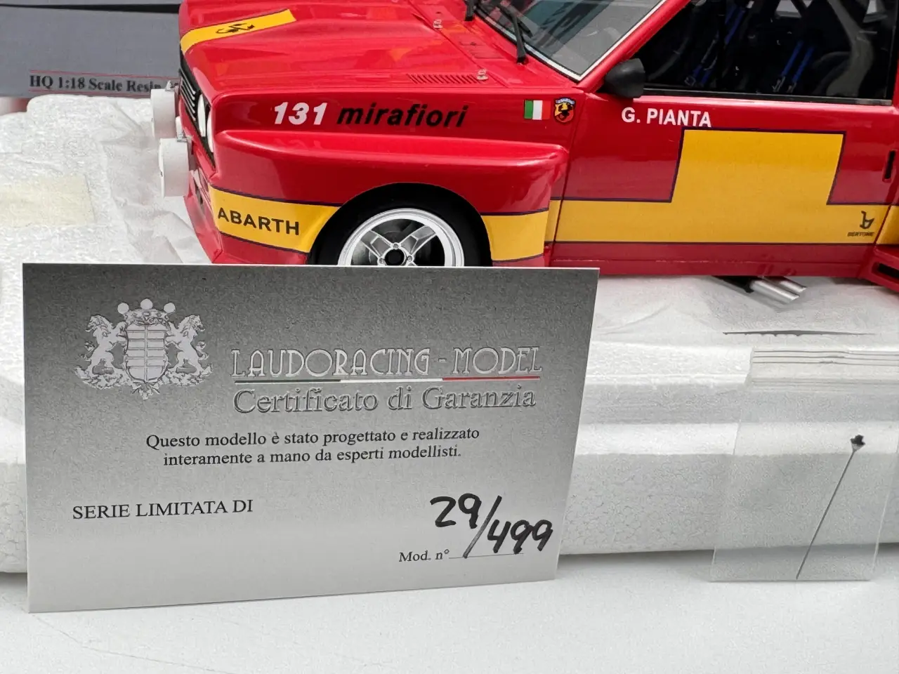 Billede 14 - 1975 Fiat Abarth 031 Bertone 1:18