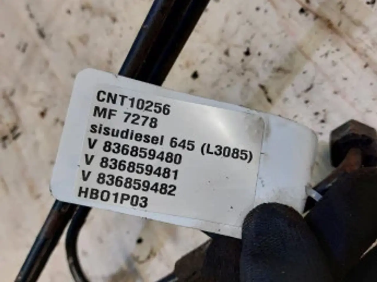 Billede 6 - SisuDiesel 645 Brændstofindsprøjtningsrør V836859480