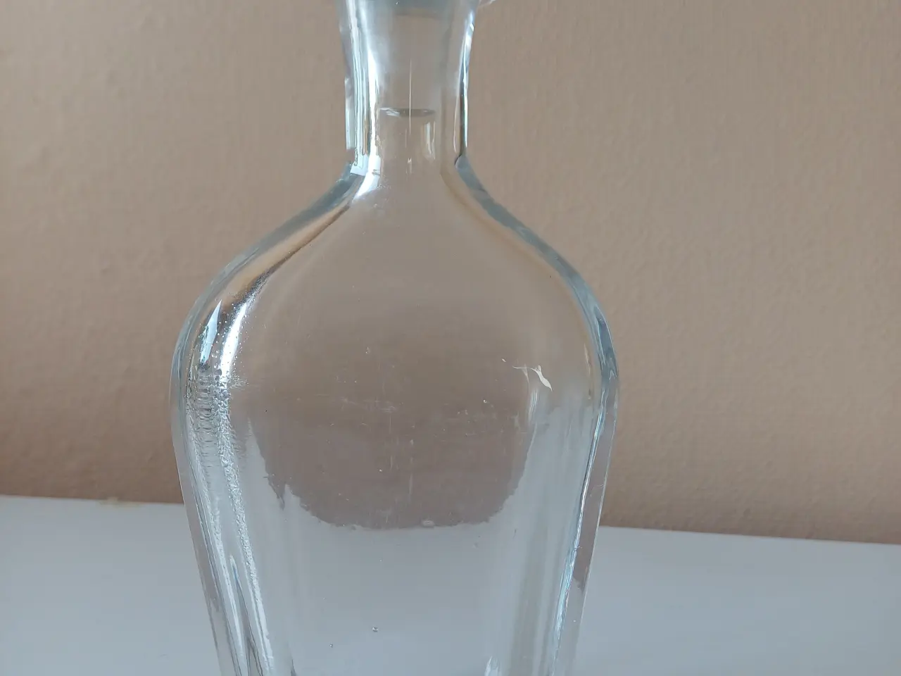 Billede 1 - Glas karaffel med glas prop