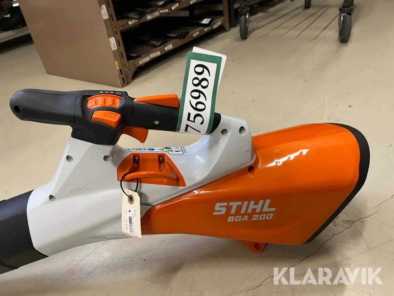 Billede 5 - Løvblæser STIHL BGA 200 batteridrevet