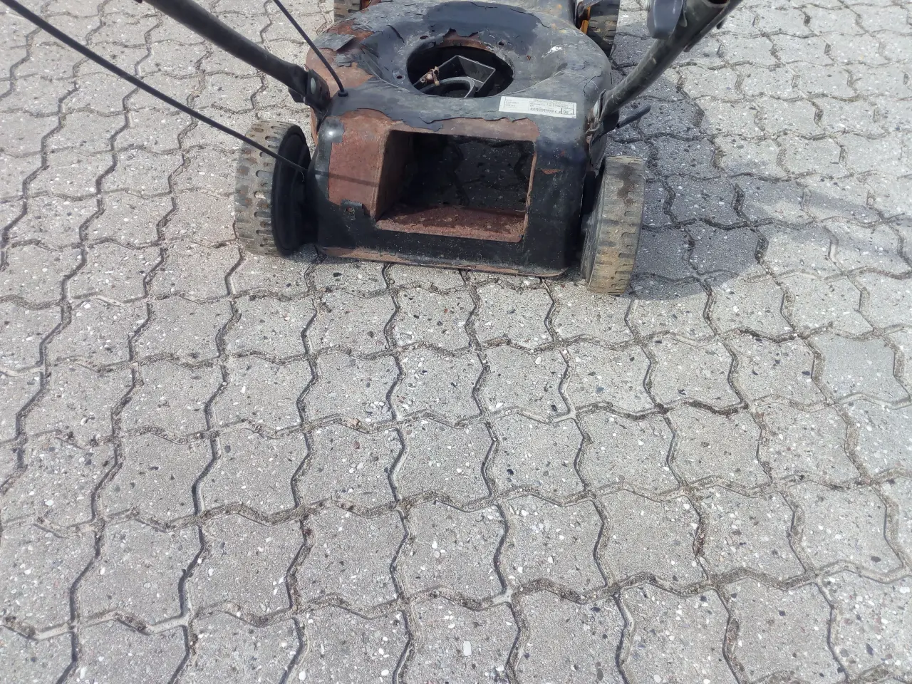 Billede 4 - 46 cm.Klipperskjold UDEN Motor