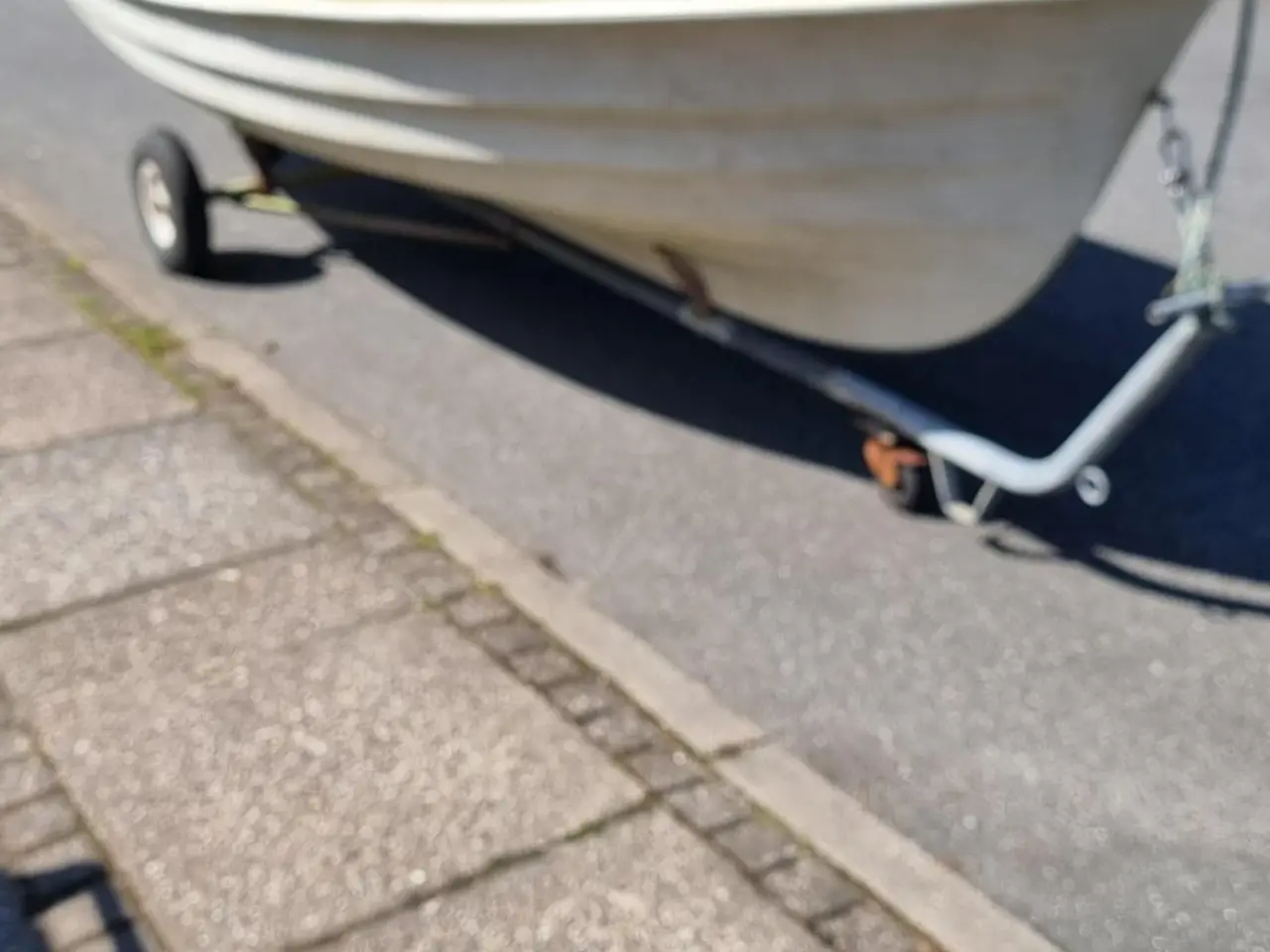 Billede 8 - Saga7 jolle med ophalervogn og motor