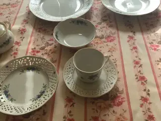 Kaffe og spisestel fra Firkløver