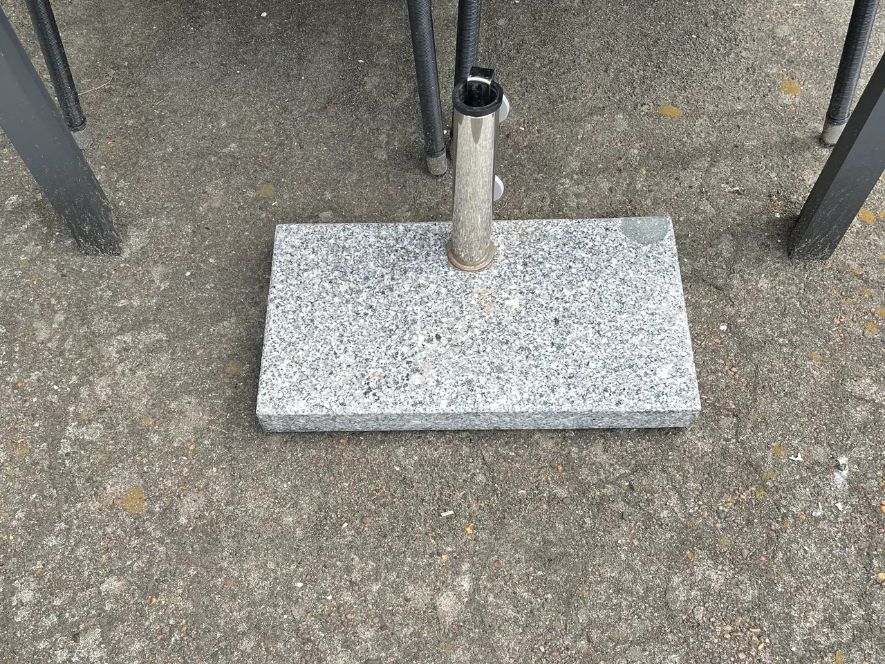 Billede 1 - Parasol fod i granit 