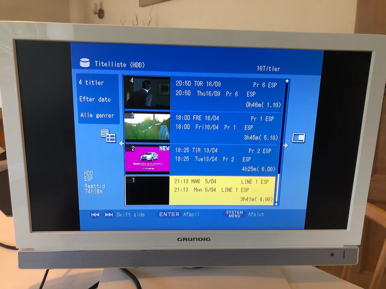 Billede 12 - Sony DVD afspiller med Harddisk optager