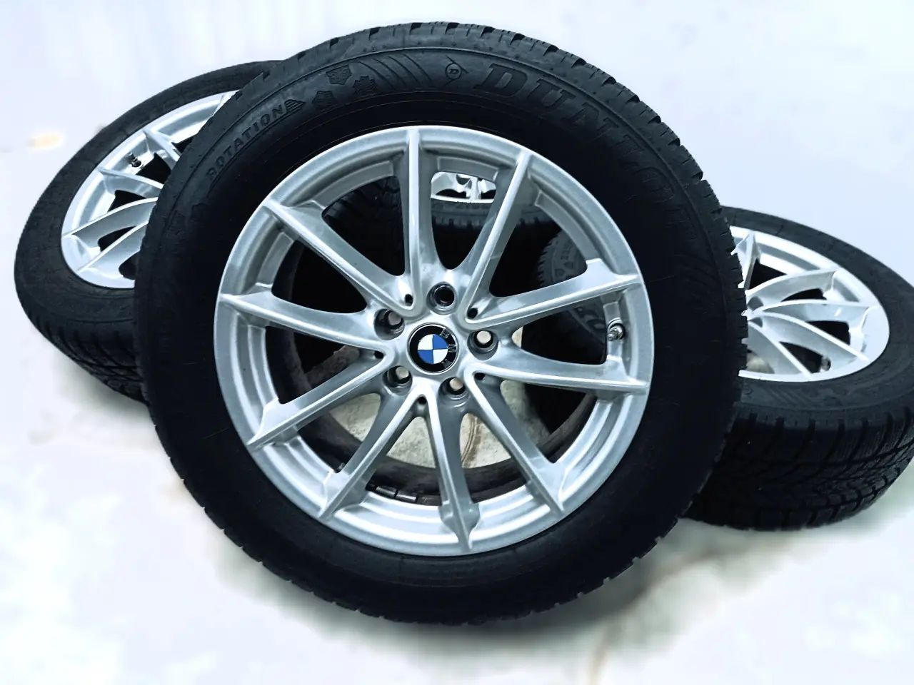 Billede 6 - 5x112 17" ET27 nav 66,6ø BMW vintersæt inkl.TPMS