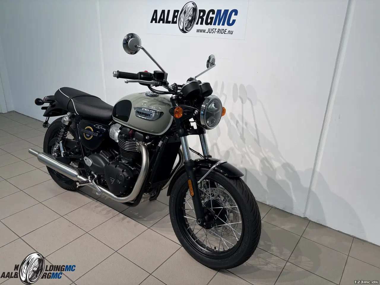 Billede 3 - Triumph T 100 Stone Gray