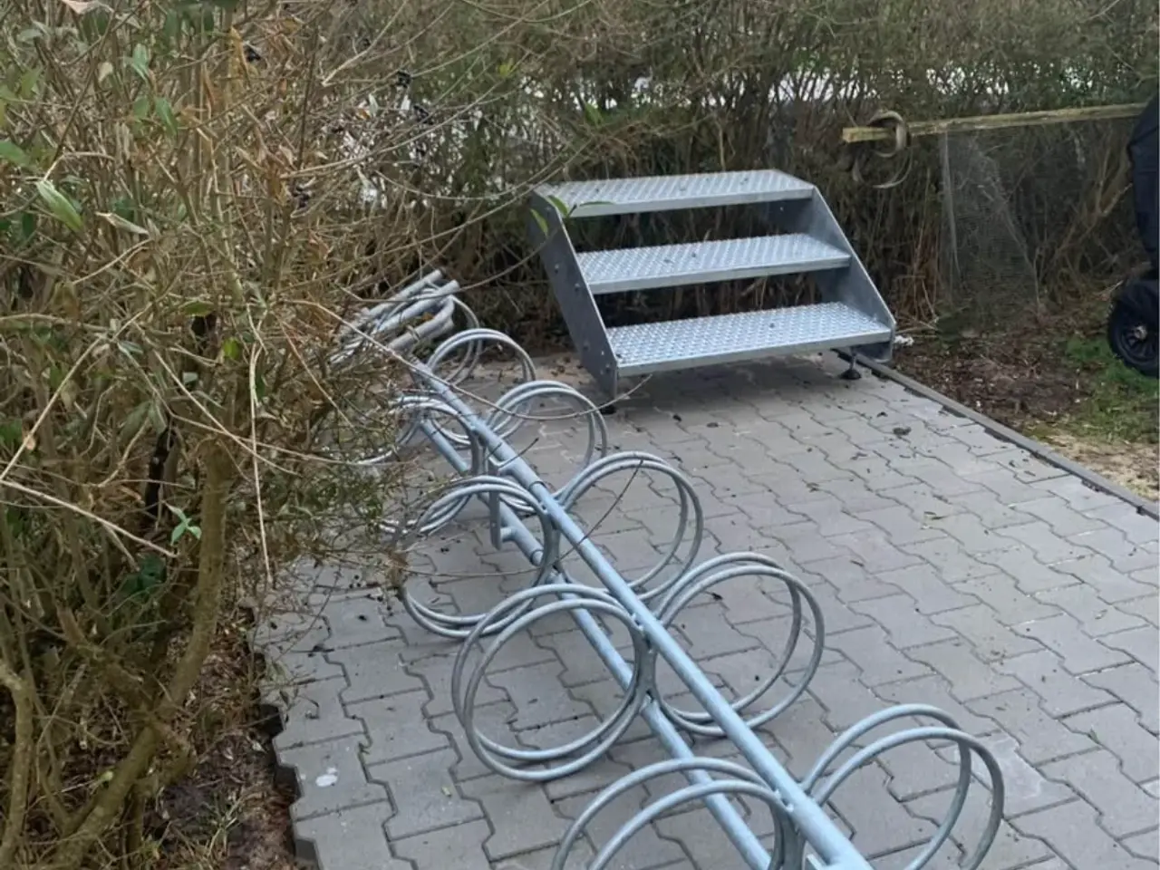 Billede 3 - Cykelstativ Varmgalvaniseret til 6 eller 12 cykler