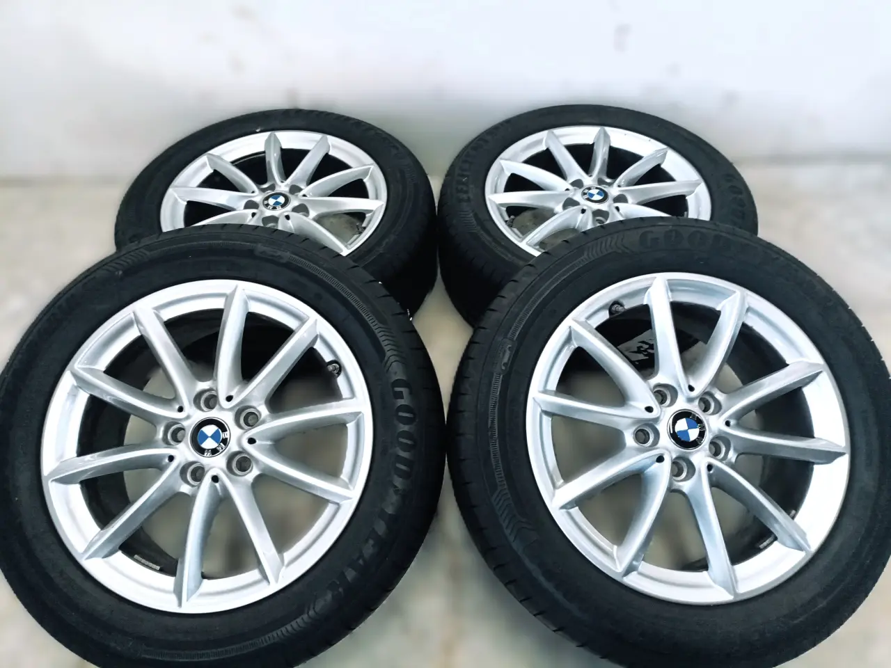 Billede 3 - 5x112 17" ET52 nav 66,6ø BMW sommersæt inkl.TPMS