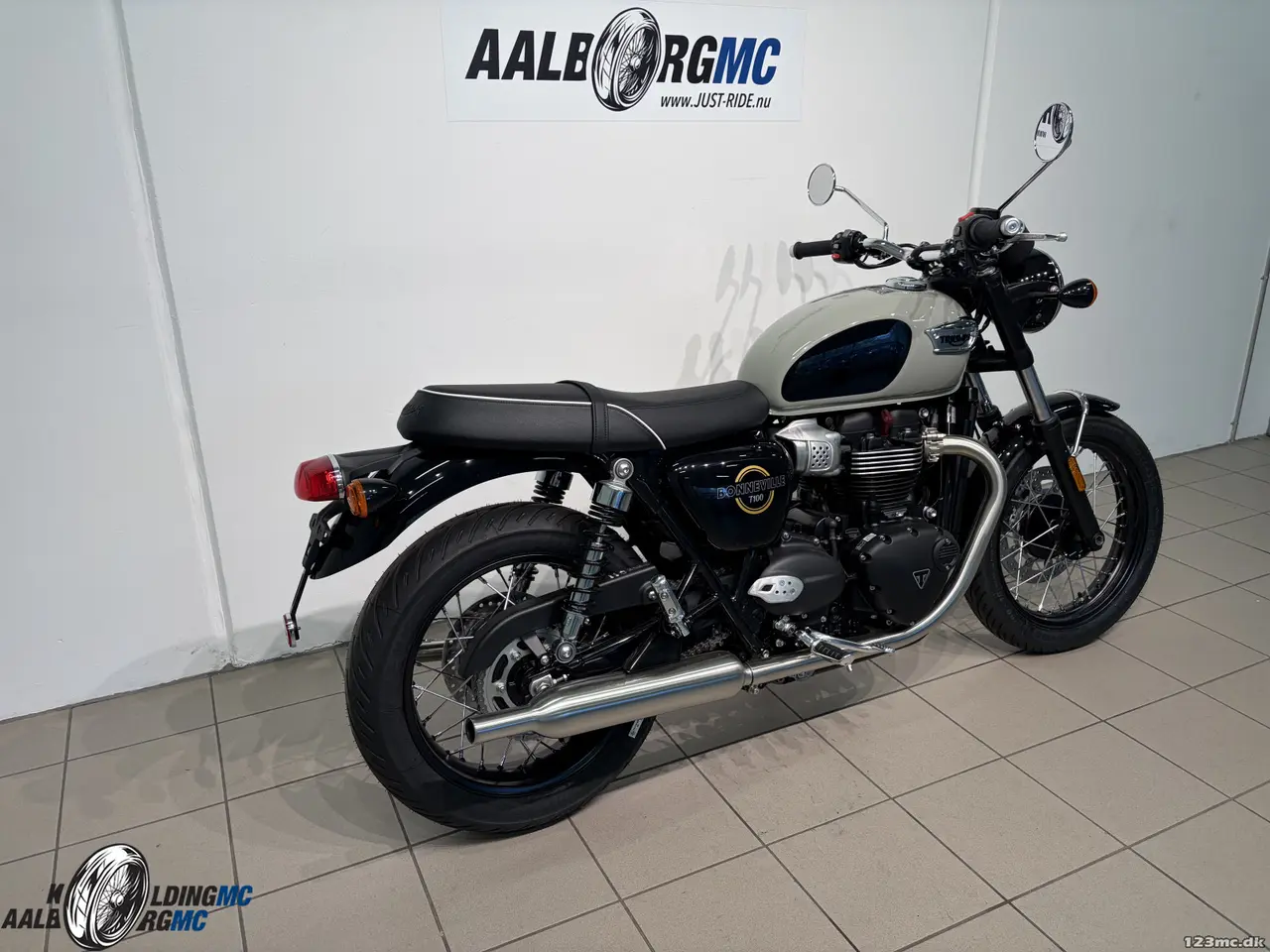 Billede 4 - Triumph T 100 Stone Gray