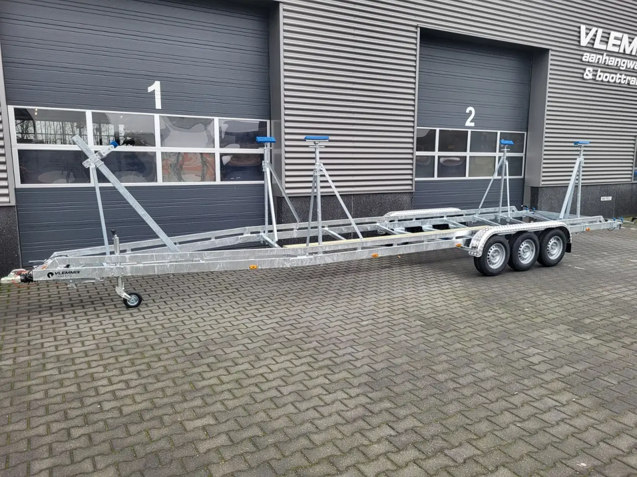 Billede 1 - Vlemmix Kølbådtrailer 780x220 3500 TR3