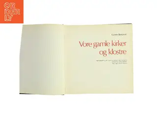Vore gamle kirker og klostre af Gorm Benzon (Bog)