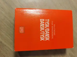 Mini tysk-dansk-tysk ordbog