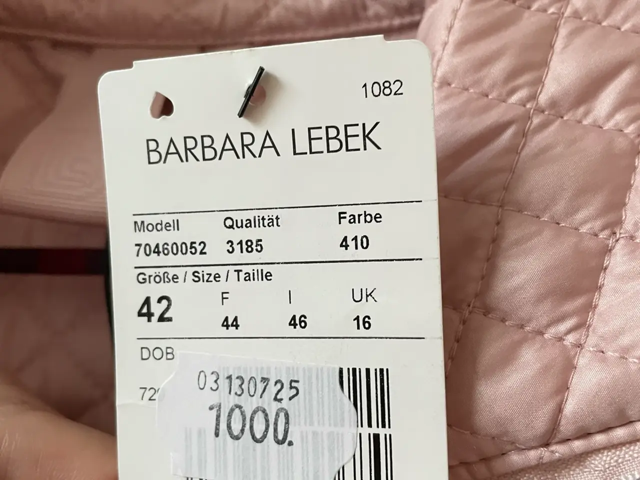 Billede 3 - Barbara Lebek quiltet jakke 