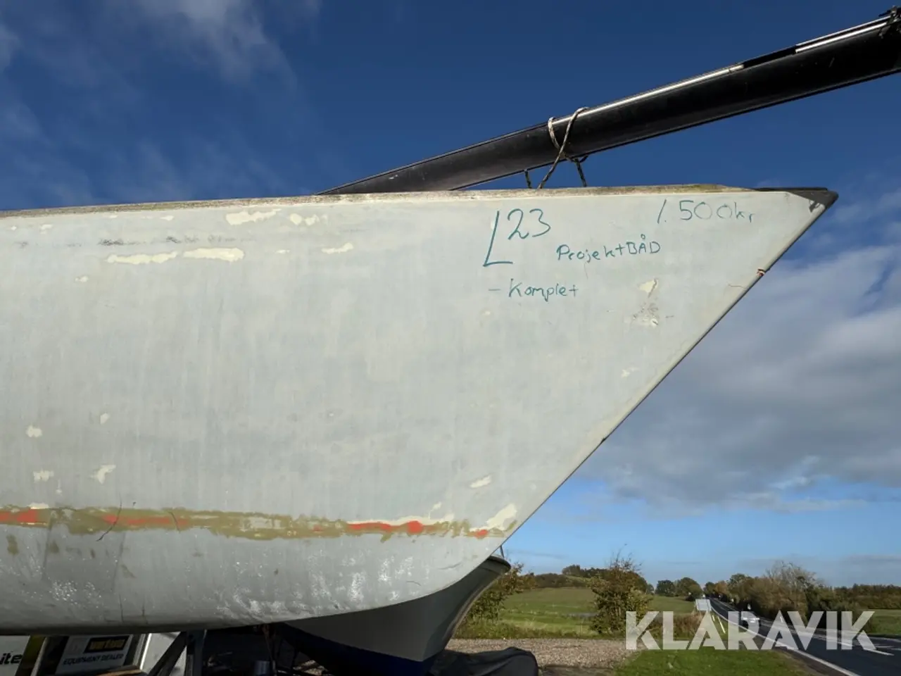 Billede 8 - Sejlbåd L23 Køl af bly - 1 styk