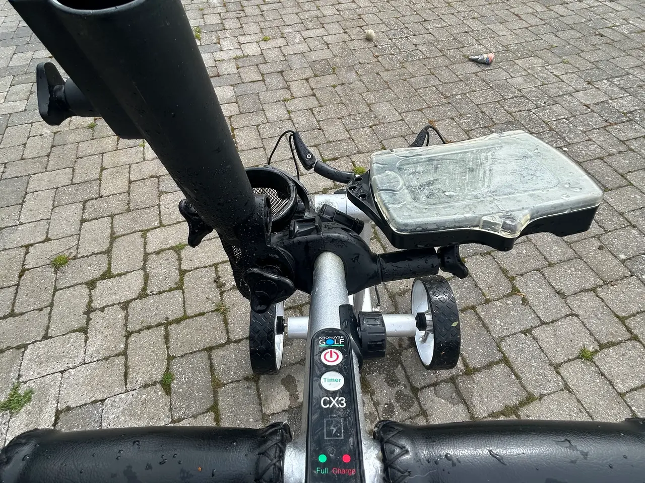 Billede 2 - El golfvogn med bag og rejsetaske