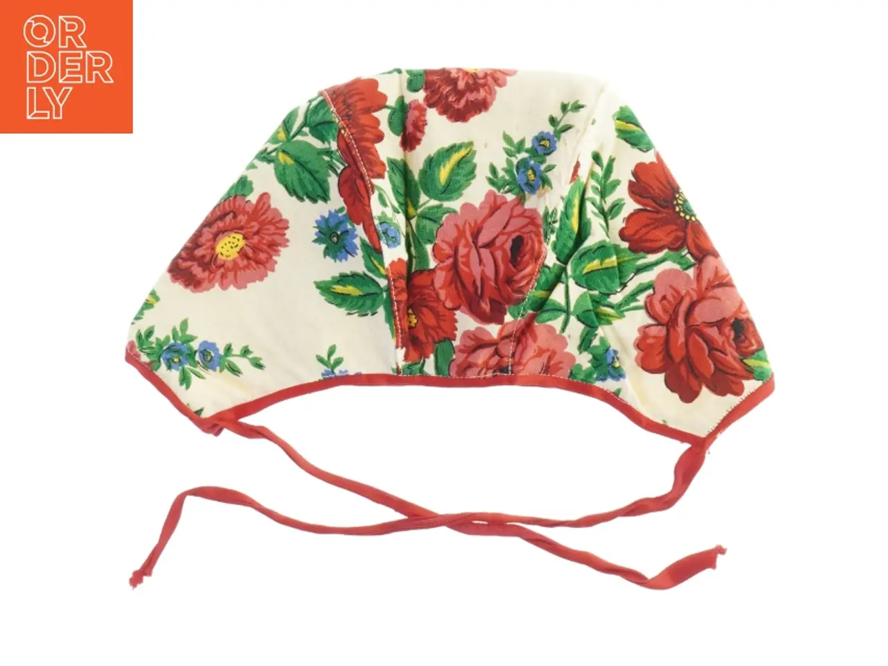Billede 1 - Blomstret hue (str. 20 cm)