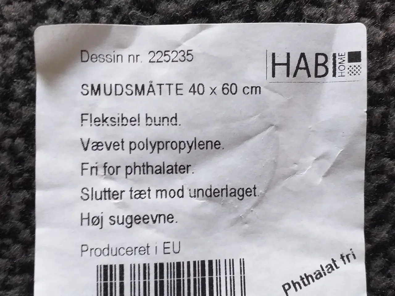 Billede 2 - Smuds måtter  helt ny